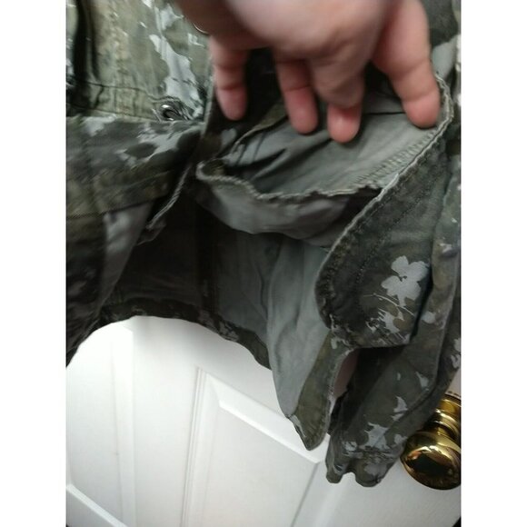 AEROPOSTALE Lightweight Cameo Military Style Drawstring Jacket. Size S - Picture 13 of 15